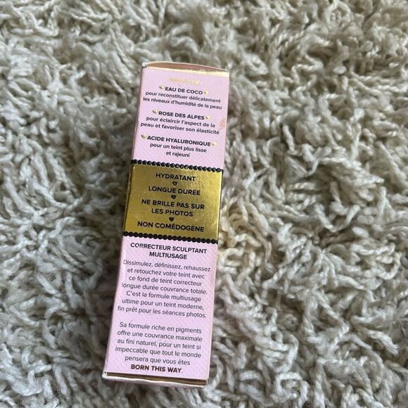 NIB Too Faced Born This Way Super Coverage Multi-Use Concealer Color- Nude .50 F - Picture 3 of 7
